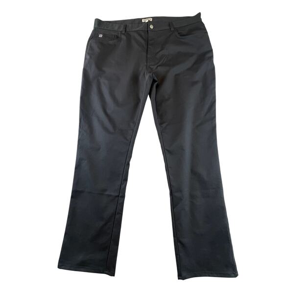 Peter Millar Performance 5 Pocket Pants Black 40 x 30